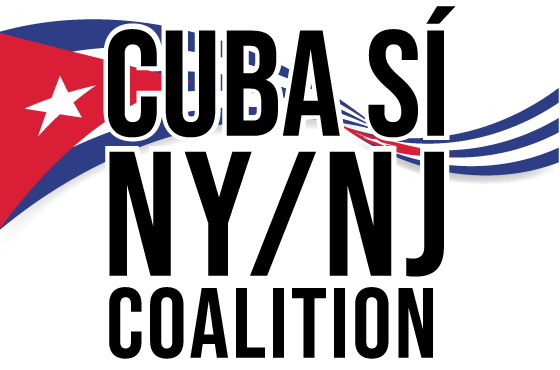 Cuban flag with text message that reads CubaSi